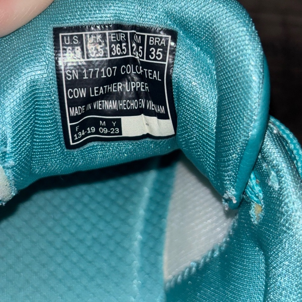 Skechers Women's Street Uno-Slither & Shine teal casual shoes SZ6.5 - Picture 10 of 10